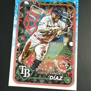 Holiday Topps Baseball cards